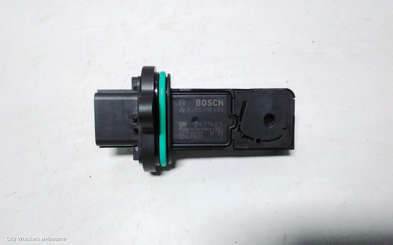 HOLDEN ASTRA AIR FLOW METER, 1.4, PETROL, BK-BL, 09/2016 - 12/2020
