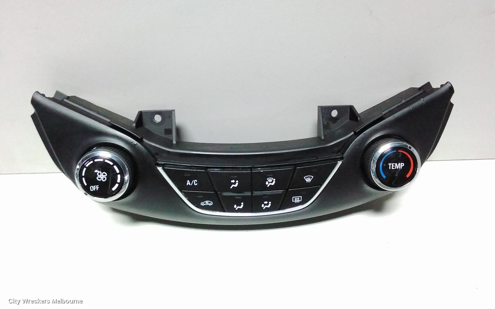 HOLDEN ASTRA HEATER/AC CONTROLS, NON CLIMATE CONTROL, BL, SEDAN 05/2017 - 12/2020