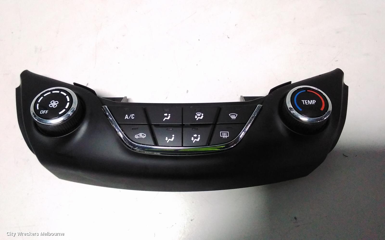 HOLDEN ASTRA HEATER/AC CONTROLS, NON CLIMATE CONTROL, BL, SEDAN 05/2017 - 12/2020