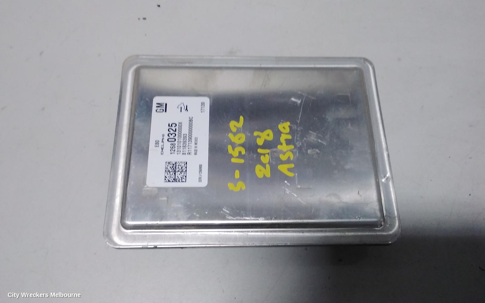 HOLDEN ASTRA ECU, BL, SEDAN, 05/2017 - 12/2020