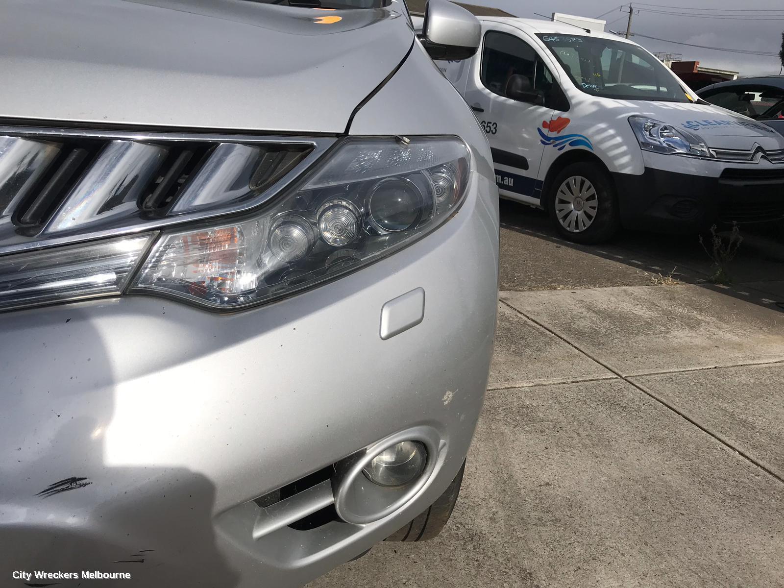 NISSAN MURANO RIGHT FRONT DOOR WINDOW, Z51, 12/2008 - 12/2014