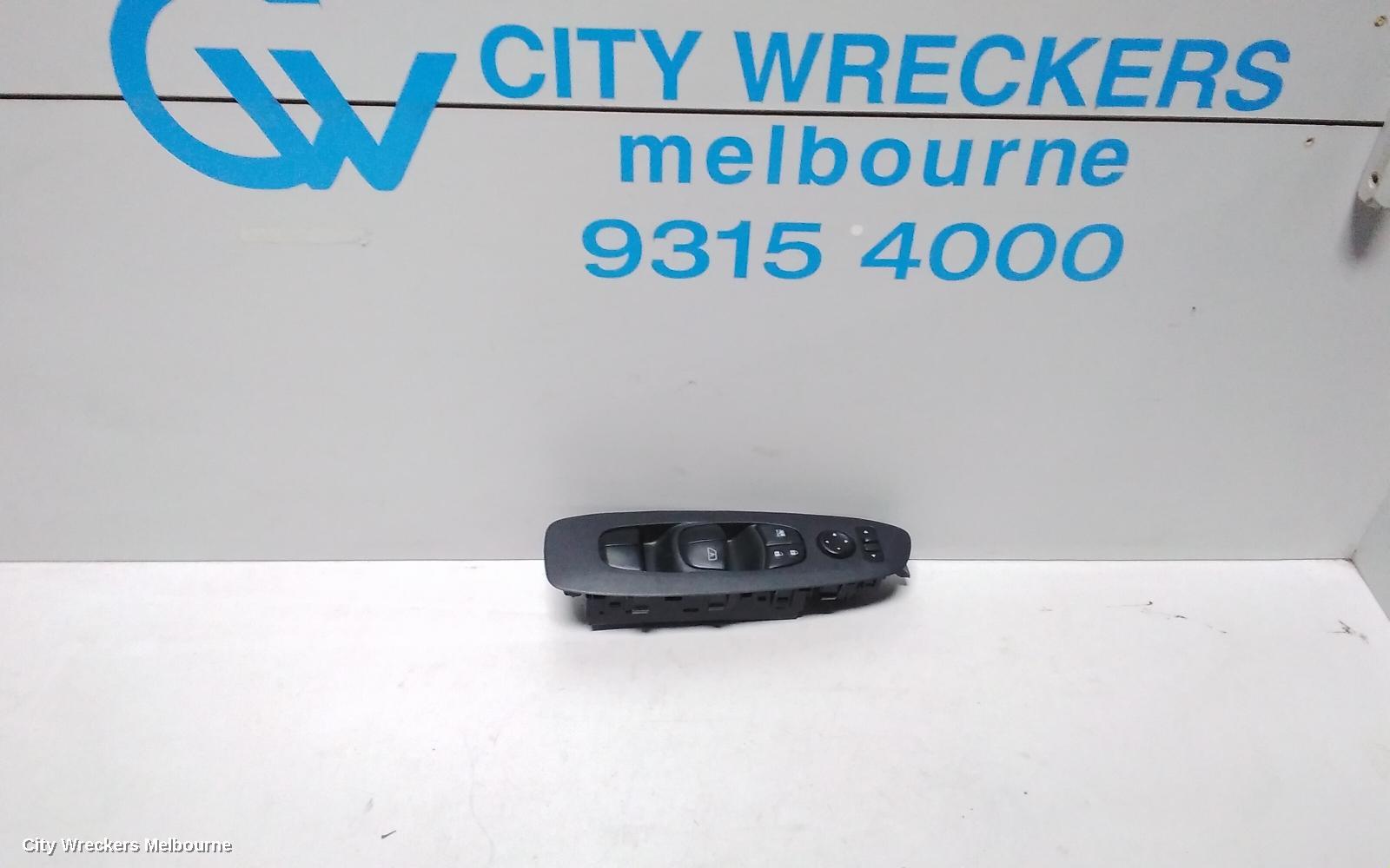 NISSAN PATHFINDER PWR DR WIND SWITCH, RH FRONT (MASTER SWITCH), R52, 10/2013 - 04/2021