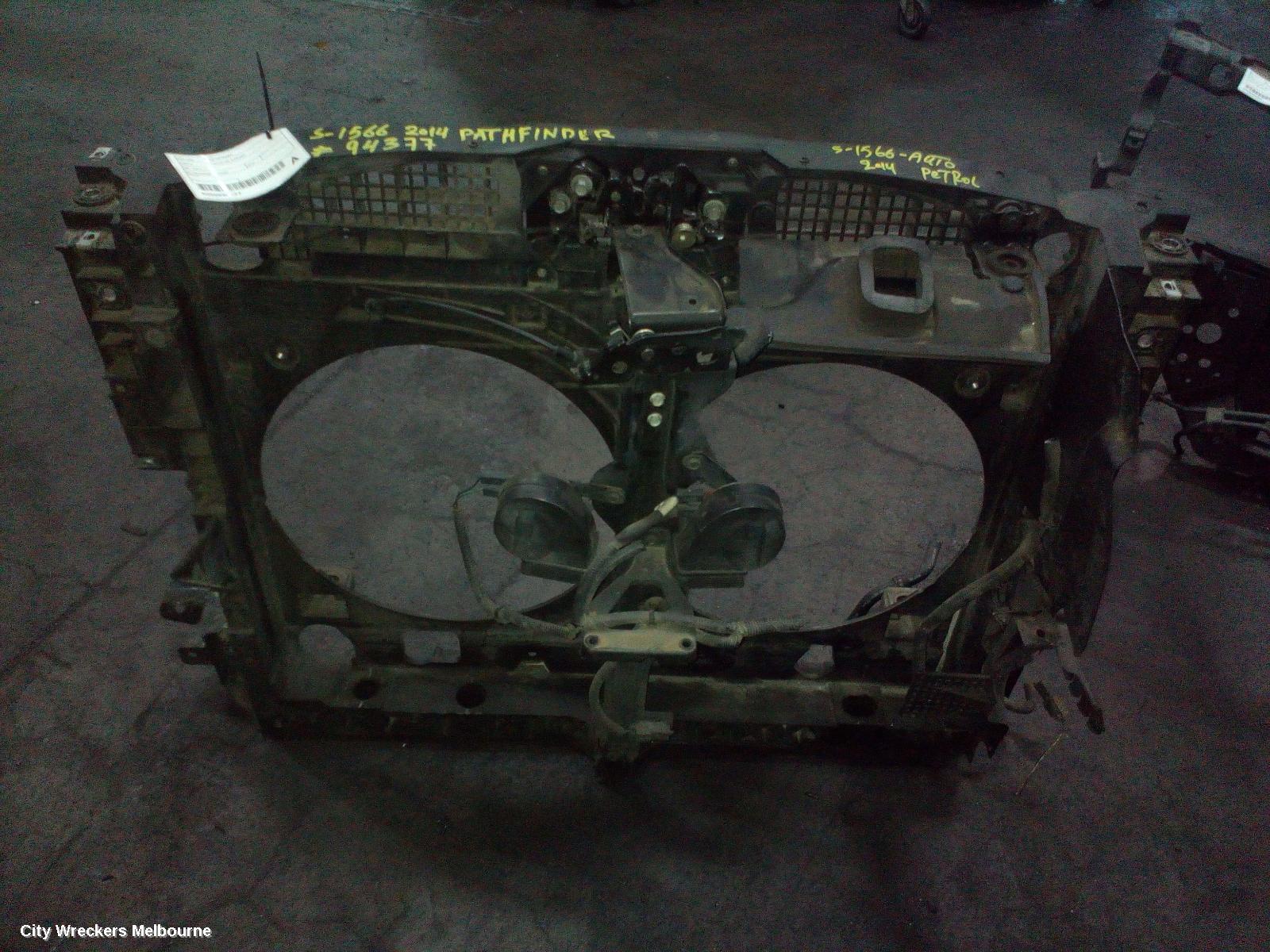 NISSAN PATHFINDER RADIATOR SUPPORT, R52, 06/2013 - 11/2016