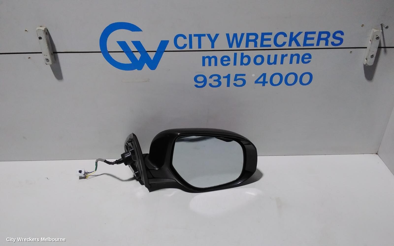 MITSUBISHI OUTLANDER RIGHT DOOR MIRROR, ZJ, W/ FLASHER TYPE (5 WIRE), 10/2012 - 03/2015