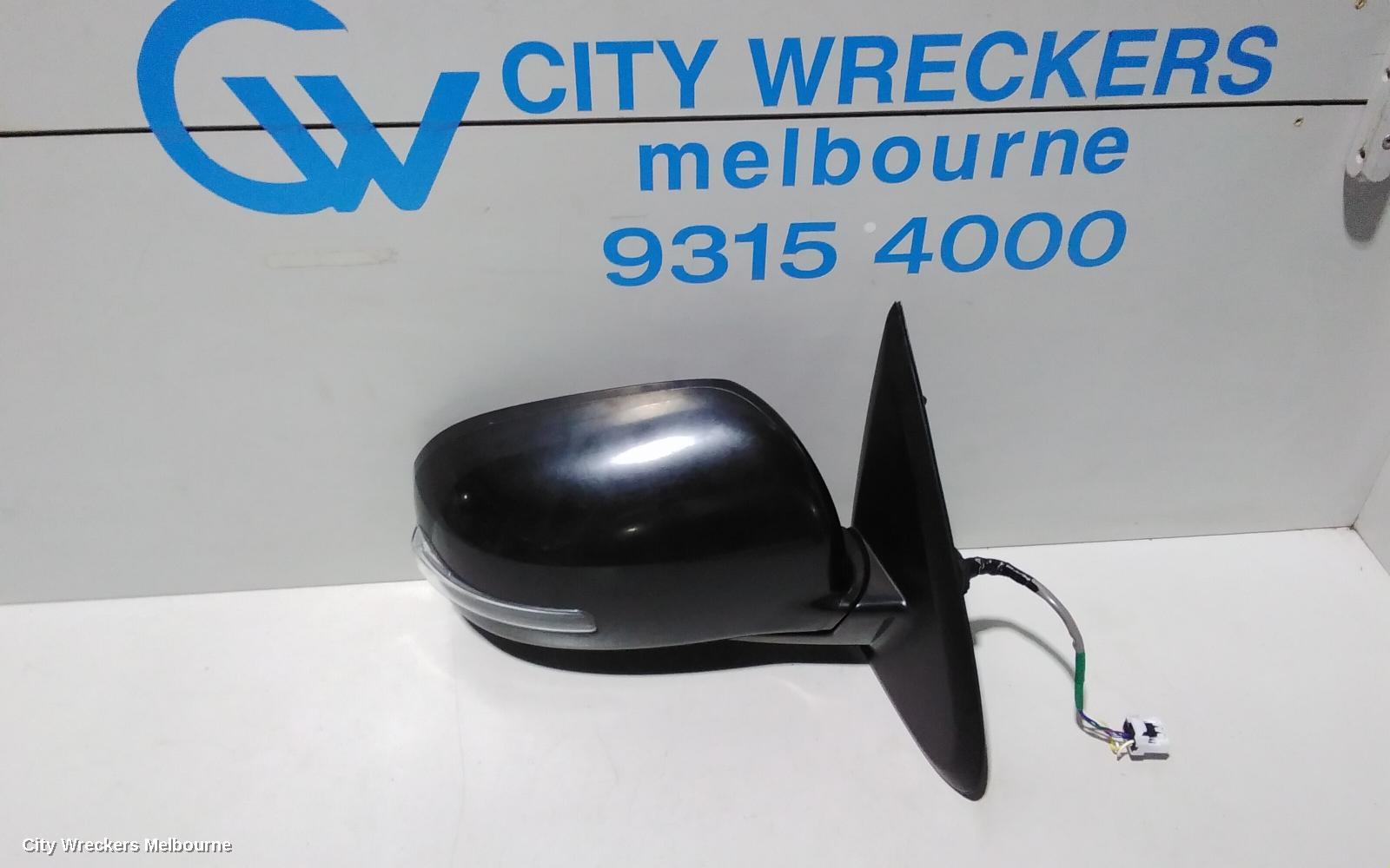 MITSUBISHI OUTLANDER RIGHT DOOR MIRROR, ZJ, W/ FLASHER TYPE (5 WIRE), 10/2012 - 03/2015