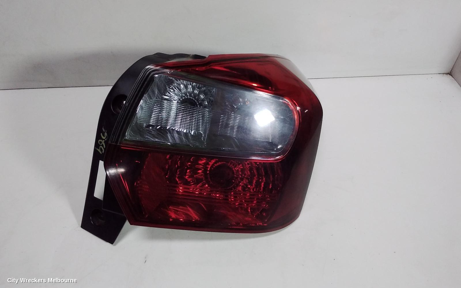 SUBARU IMPREZA RIGHT TAILLIGHT, G4, HATCH, IN BODY, 12/2011 - 10/2016