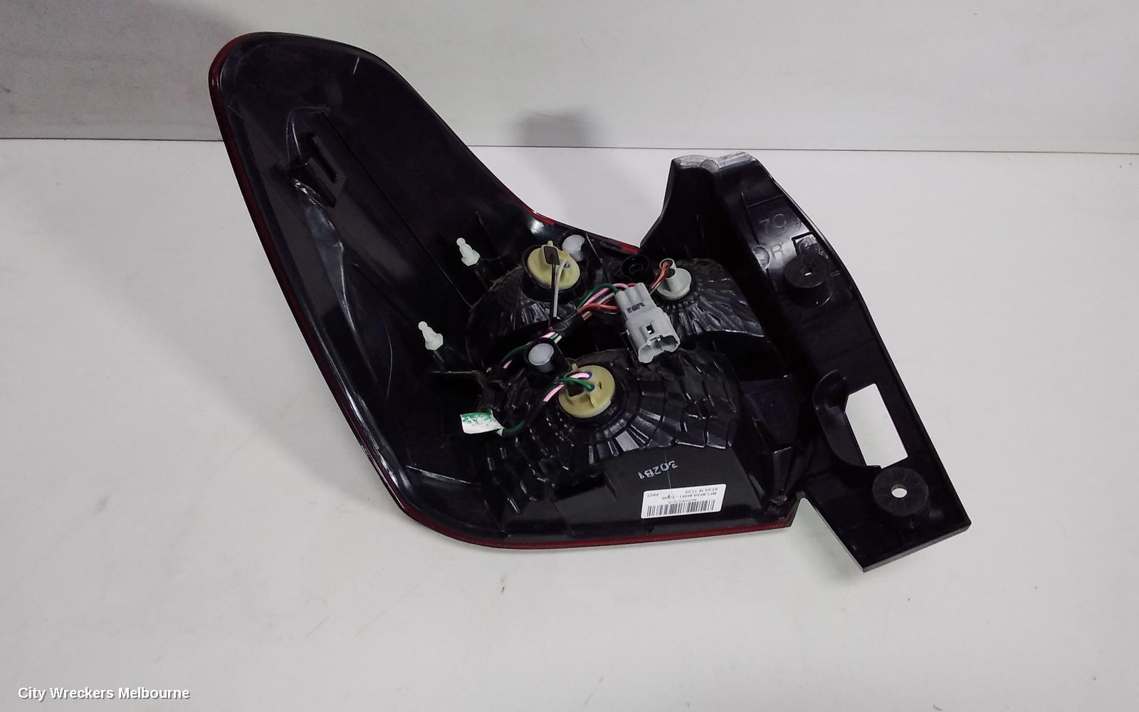SUBARU IMPREZA RIGHT TAILLIGHT, G4, HATCH, IN BODY, 12/2011 - 10/2016
