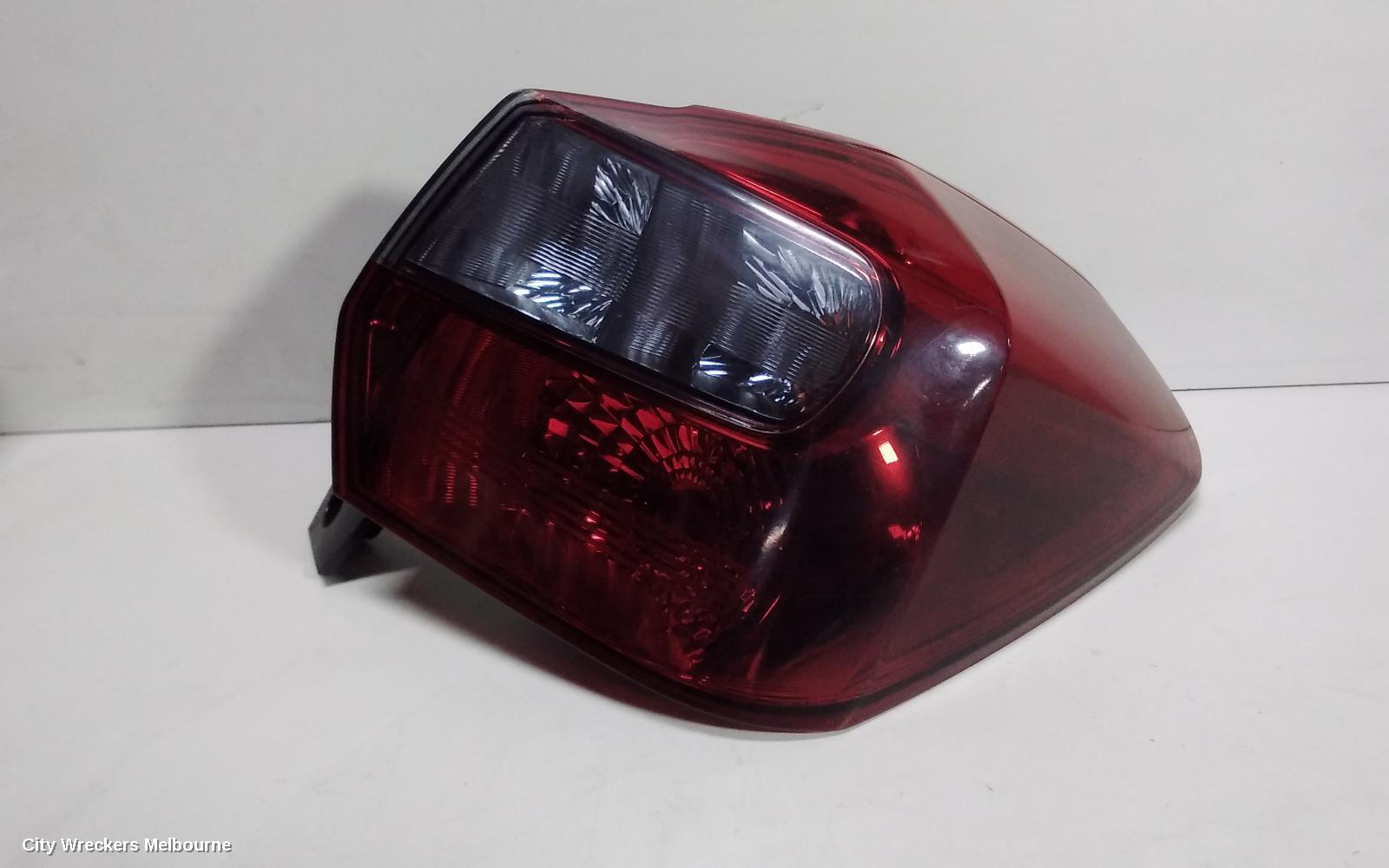 SUBARU IMPREZA RIGHT TAILLIGHT, G4, HATCH, IN BODY, 12/2011 - 10/2016