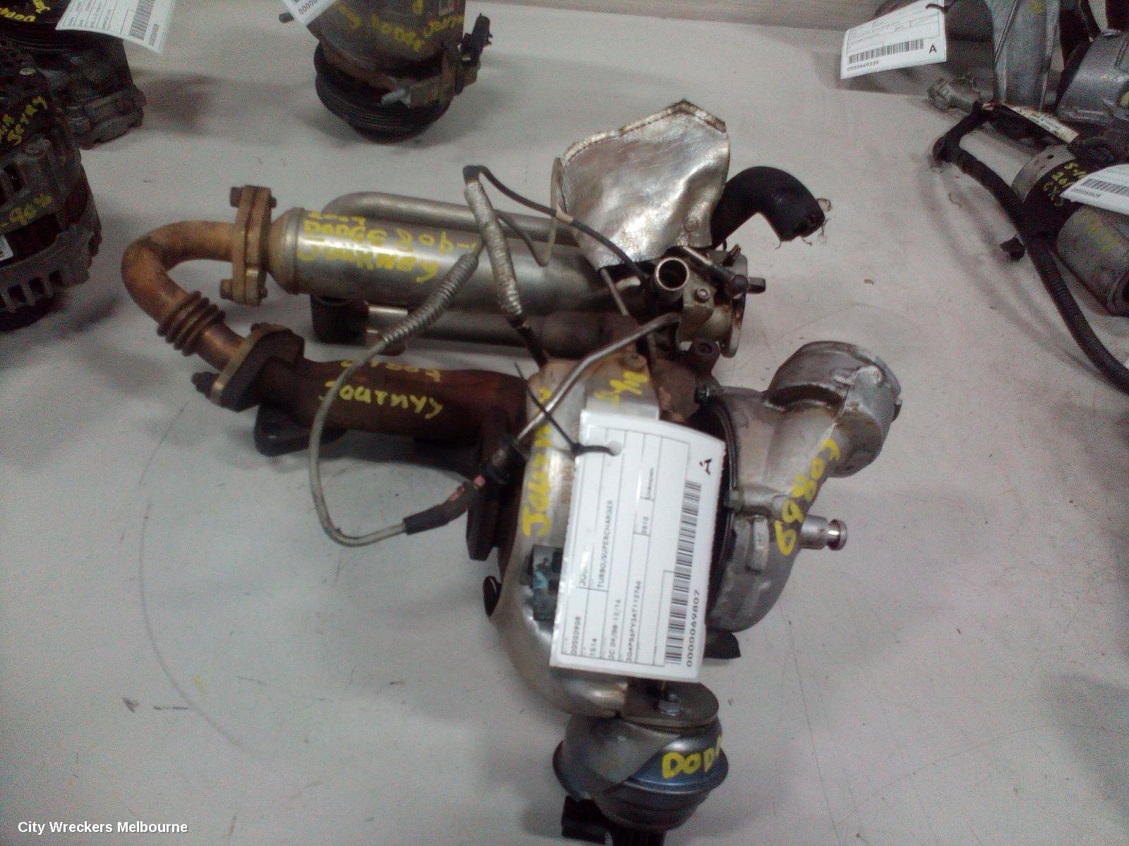 DODGE JOURNEY TURBO SUPERCHARGER, JC, 05/2008 - 12/2016