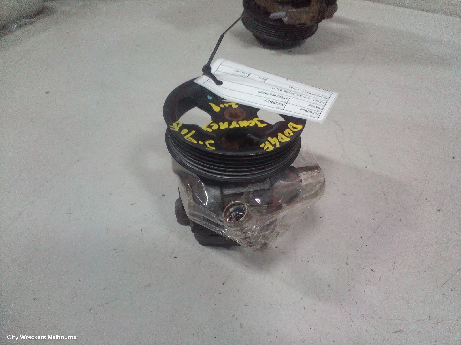 DODGE JOURNEY STEERING PUMP, DIESEL, 2.0, JC, 09/2008 - 07/2011