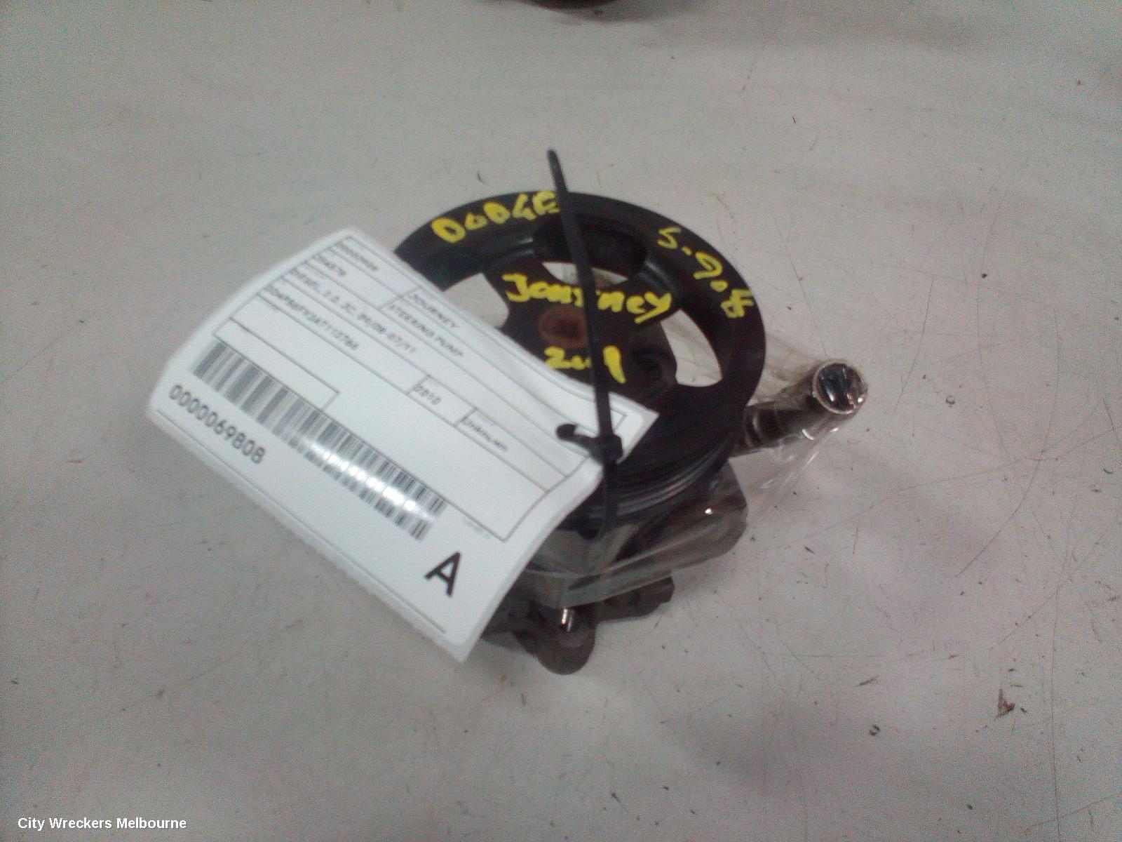 DODGE JOURNEY STEERING PUMP, DIESEL, 2.0, JC, 09/2008 - 07/2011