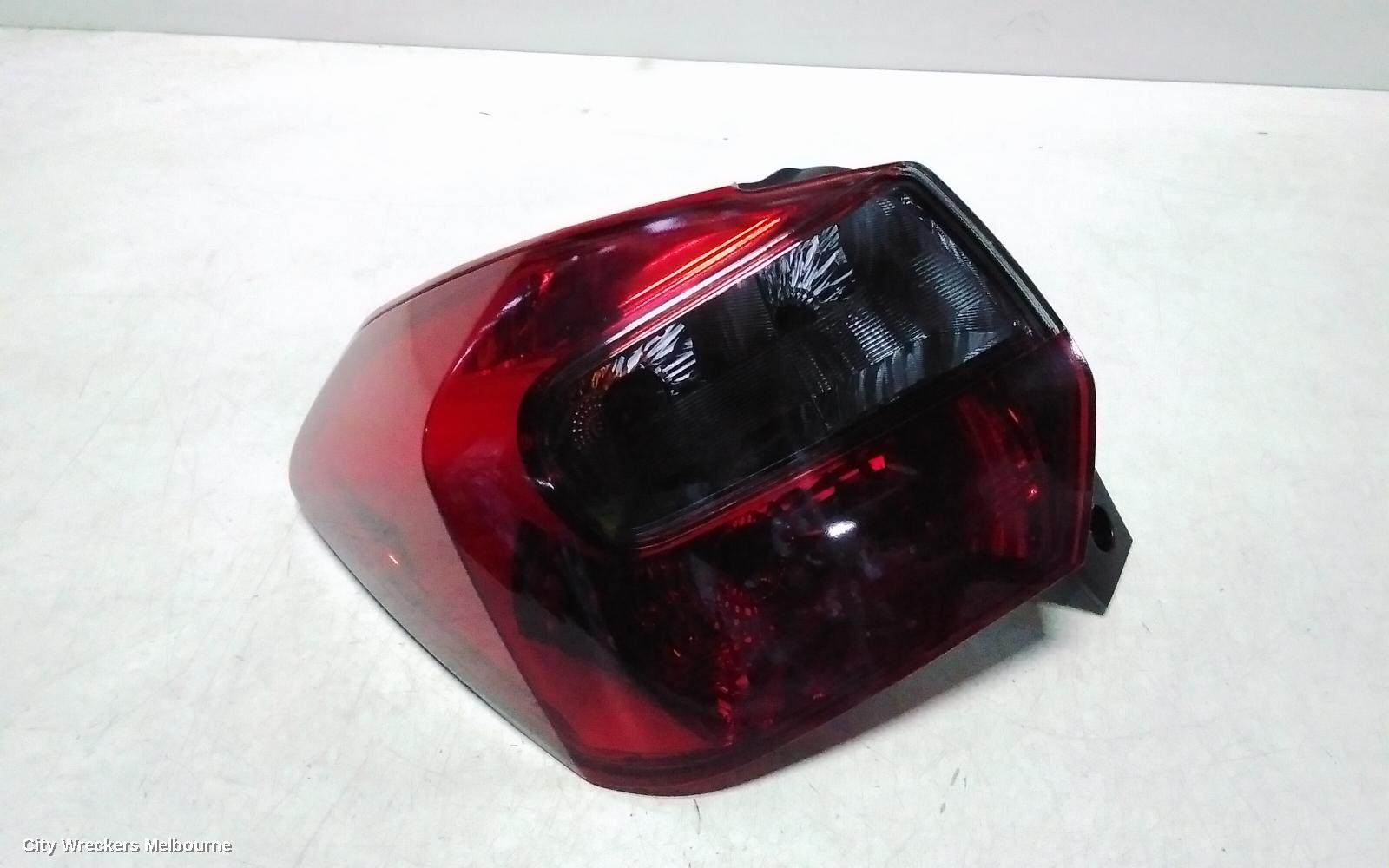 SUBARU IMPREZA LEFT TAILLIGHT, G4, HATCH, IN BODY, 12/2011 - 10/2016