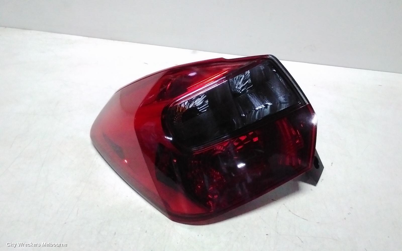 SUBARU IMPREZA LEFT TAILLIGHT, G4, HATCH, IN BODY, 12/2011 - 10/2016