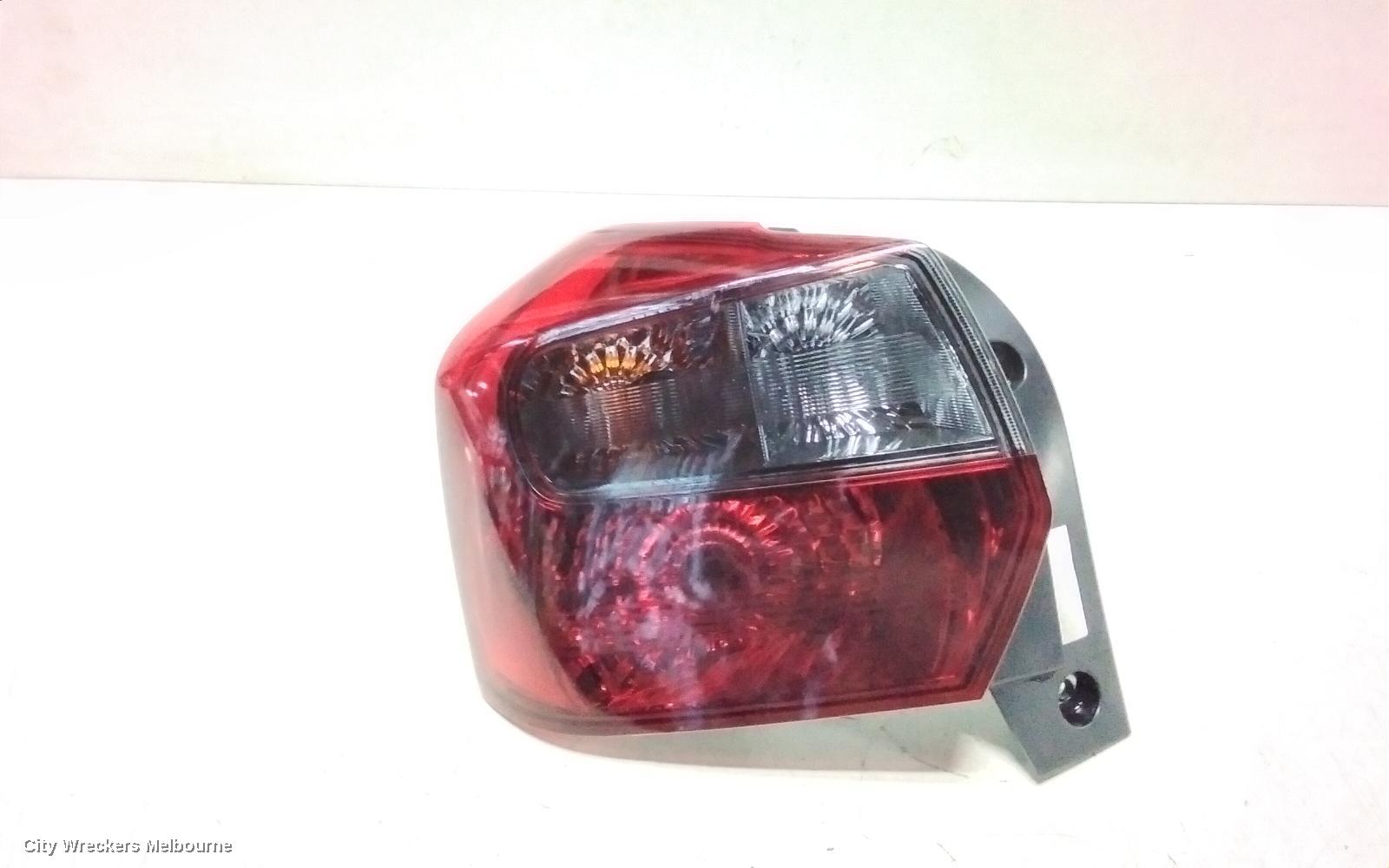 SUBARU IMPREZA LEFT TAILLIGHT, G4, HATCH, IN BODY, 12/2011 - 10/2016
