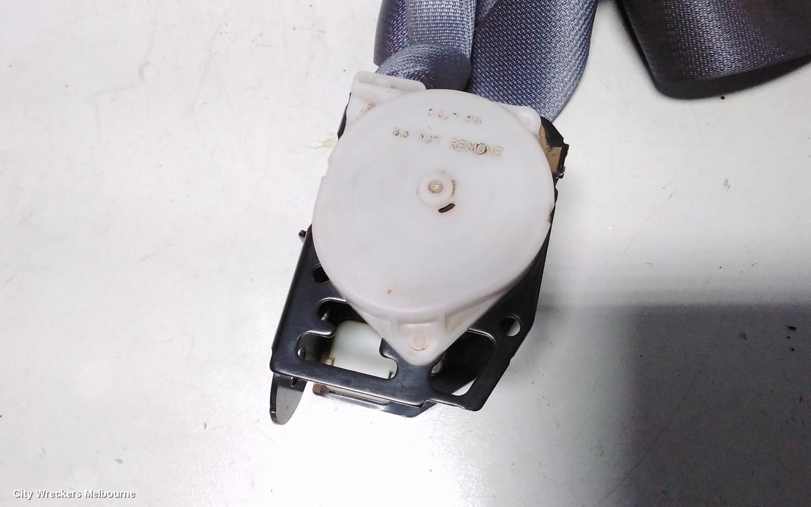 TOYOTA PRADO SEATBELT/STALK, RH REAR 3RD ROW, SEAT BELT ONLY, 120 SERIES, 02/2003 - 10/2009