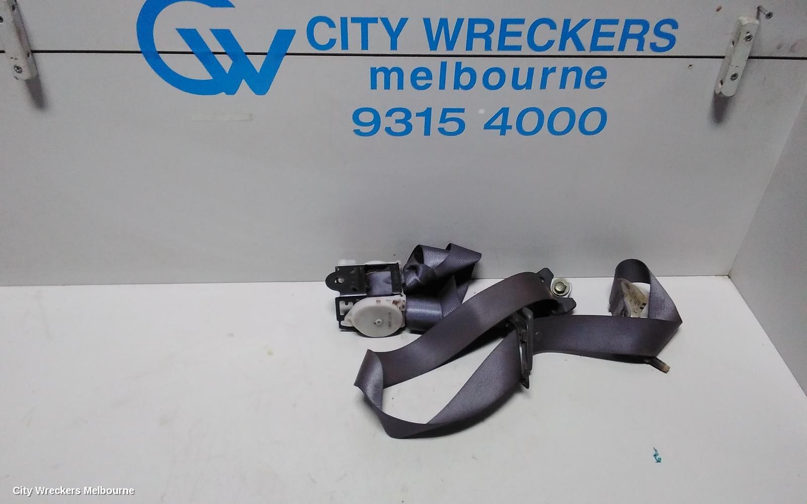 TOYOTA PRADO SEATBELT/STALK, RH REAR 3RD ROW, SEAT BELT ONLY, 120 SERIES, 02/2003 - 10/2009