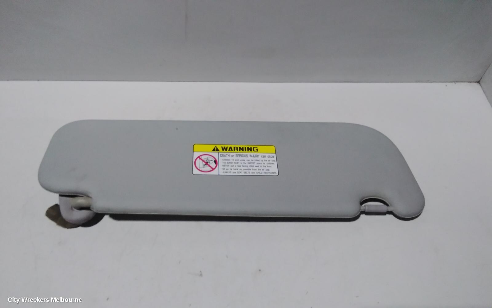 HYUNDAI ILOAD/IMAX SUNVISOR, TQ, LH SIDE, W/ MIRROR TYPE, IMAX, WAGON, 11/2007 ONWARDS