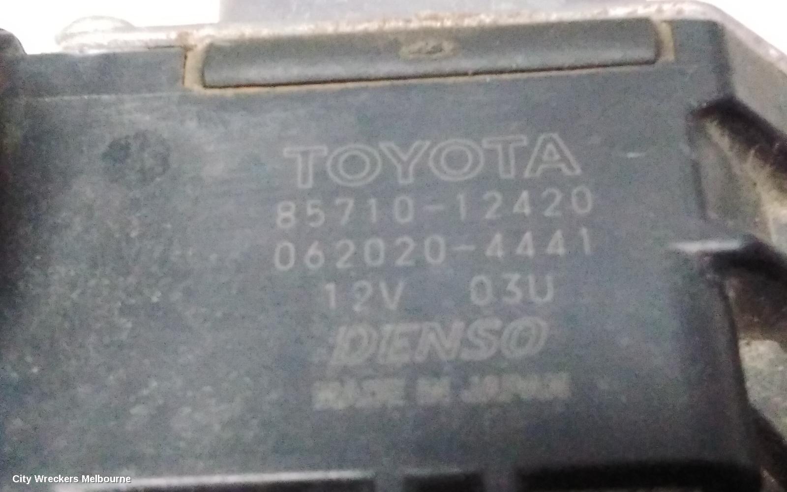 TOYOTA COROLLA RIGHT FRONT WINDOW REG/MOTOR, ZRE182R, HATCH, 01/2014 - 06/2018