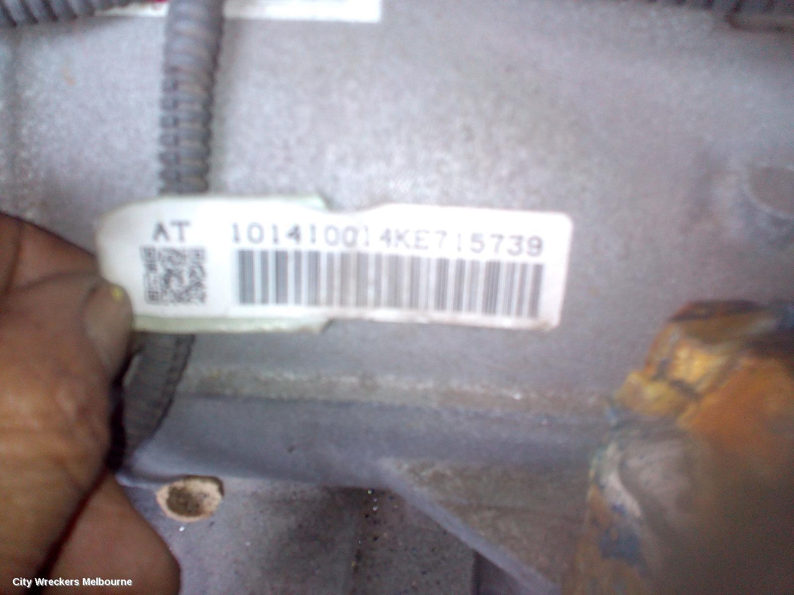TOYOTA HILUX TRANS/GEARBOX, AUTO, 2WD, PETROL, 2.7, 2TR-FE, 4 SPEED, A343E CODE, 03/2005 - 08/2015