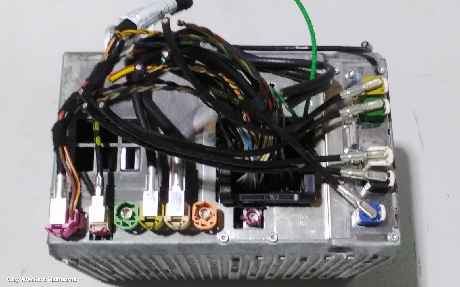 BMW 3 SERIES RADIO/CD/DVD/SAT/TV, DISPLAY UNIT, 6.5IN, P/N 65509252003, F30, SEDAN, 11/2011 - 02/2019