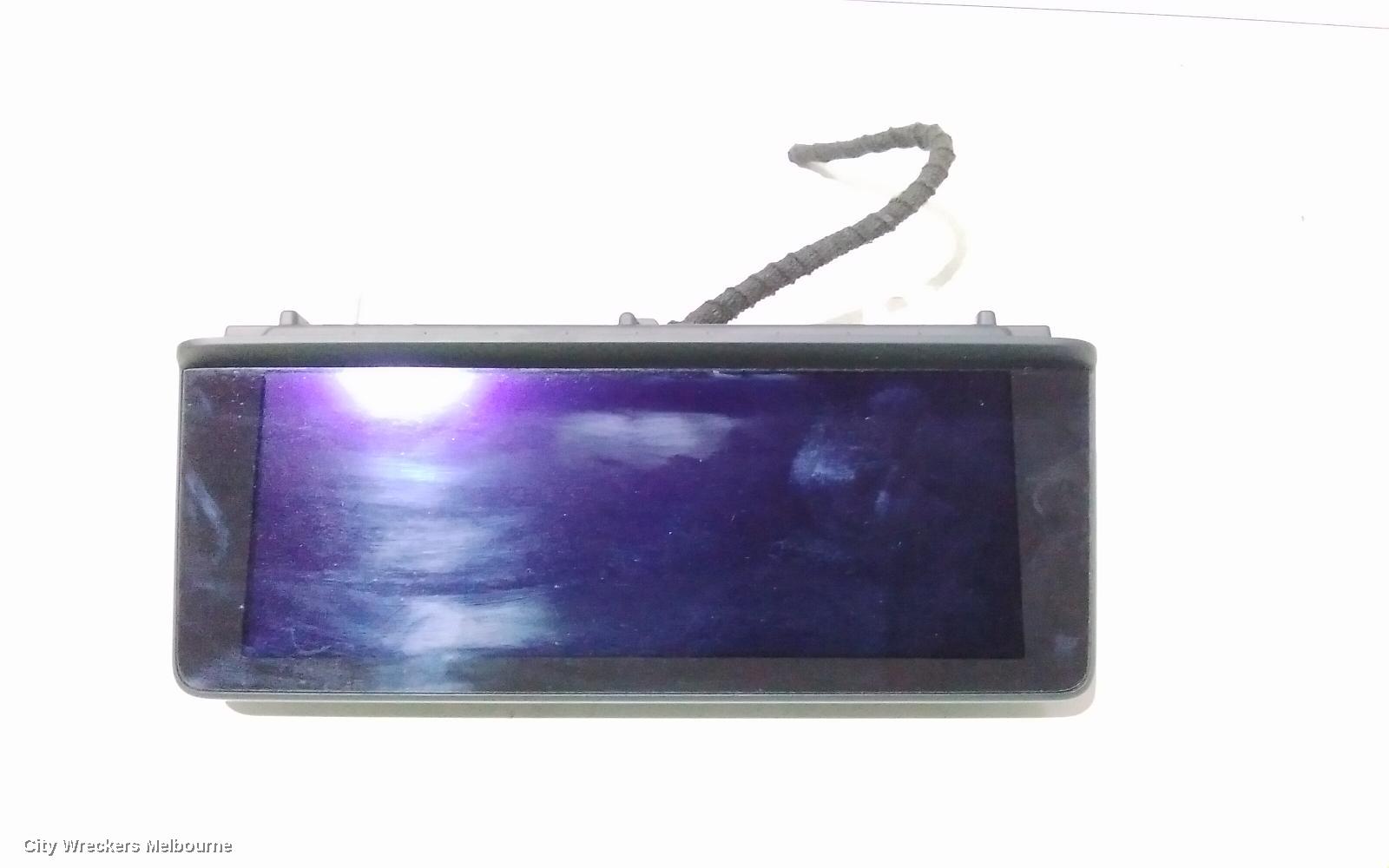 BMW 3 SERIES RADIO/CD/DVD/SAT/TV, DISPLAY UNIT, 6.5IN, P/N 65509252003, F30, SEDAN, 11/2011 - 02/2019
