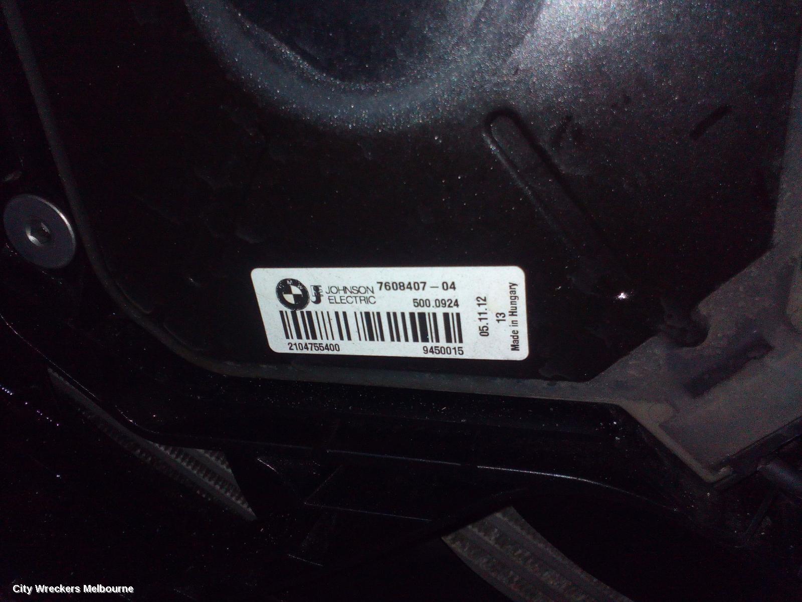 BMW 3 SERIES FAN, RADIATOR FAN, PETROL, 328I, 600W, F30/F31/F34, 11/2011 - 05/2016