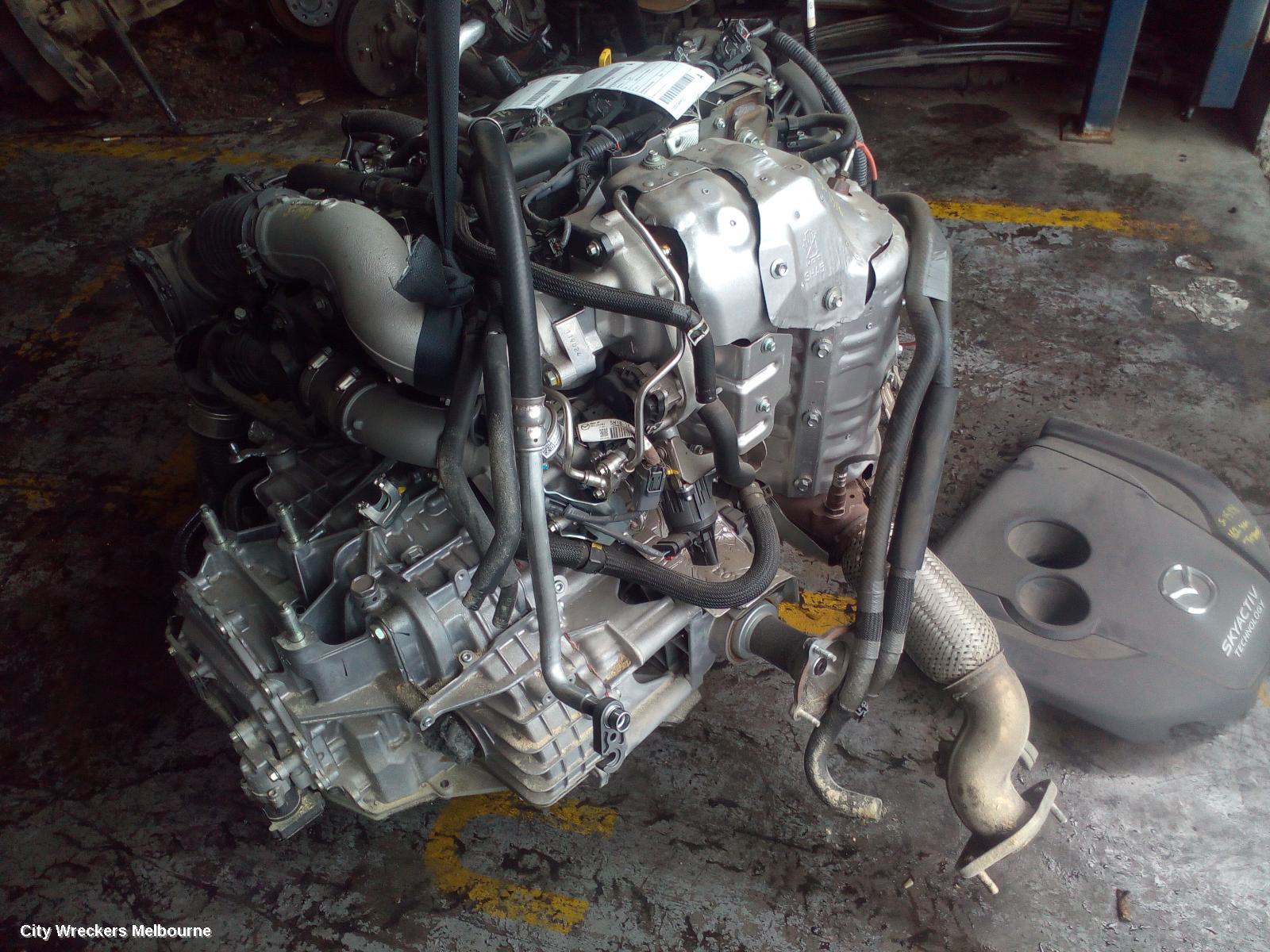 MAZDA CX5 PARTICULATE FILTER/DPF, DIESEL, 2.2, TWIN TURBO, KF, 02/2017 ONWARDS