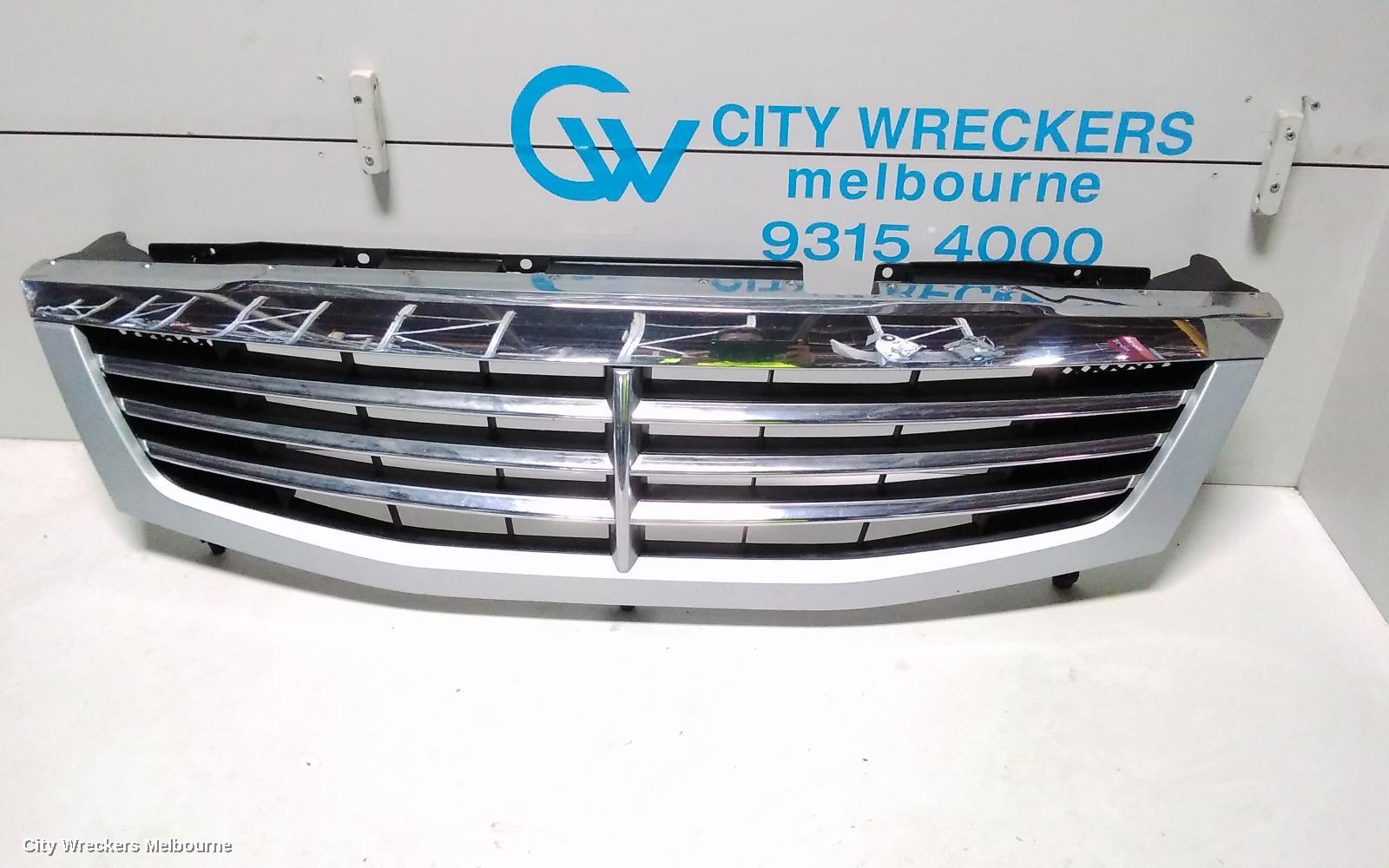 SSANGYONG REXTON GRILLE, Y200-Y220, 04/2004 - 06/2006