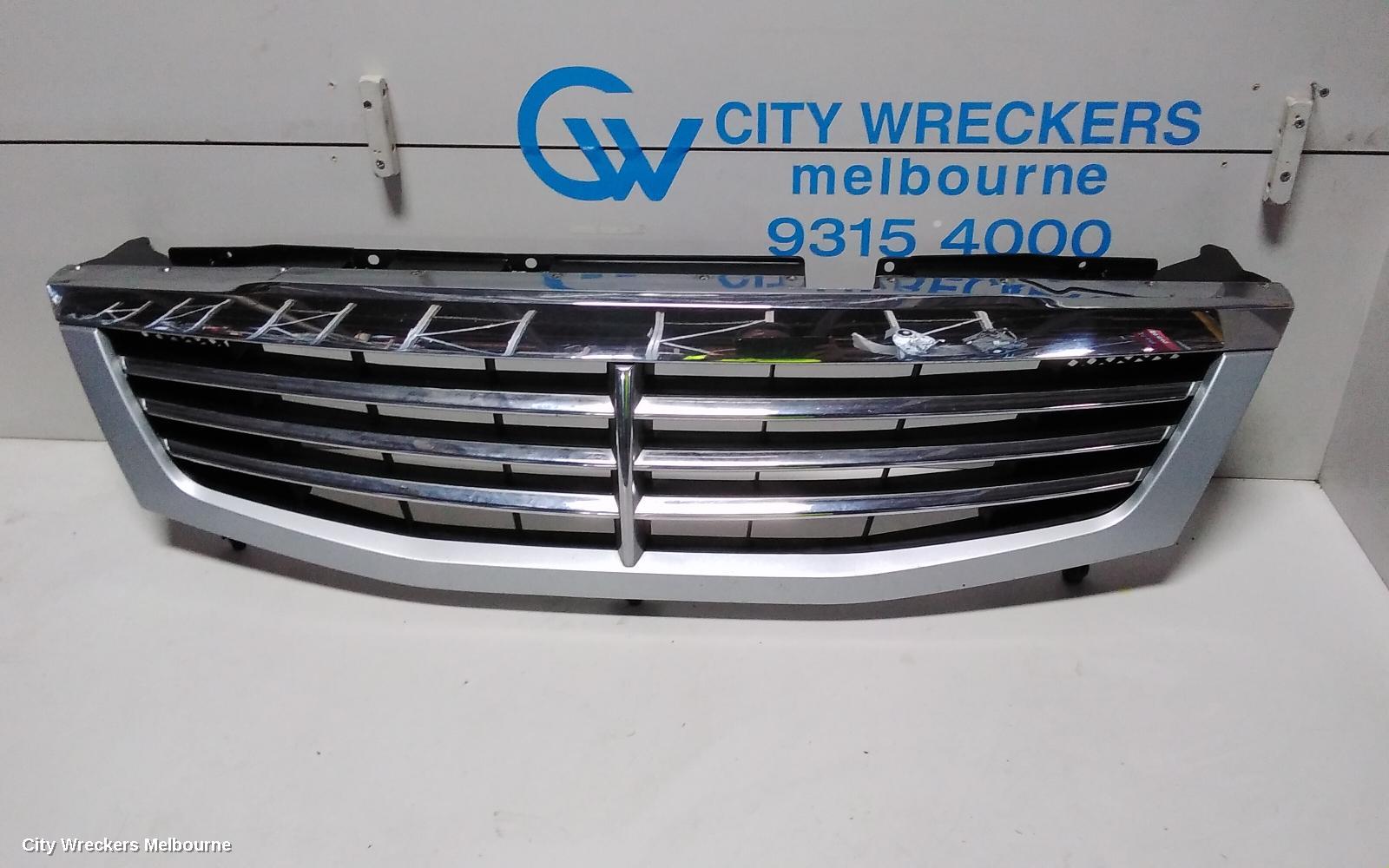 SSANGYONG REXTON GRILLE, Y200-Y220, 04/2004 - 06/2006