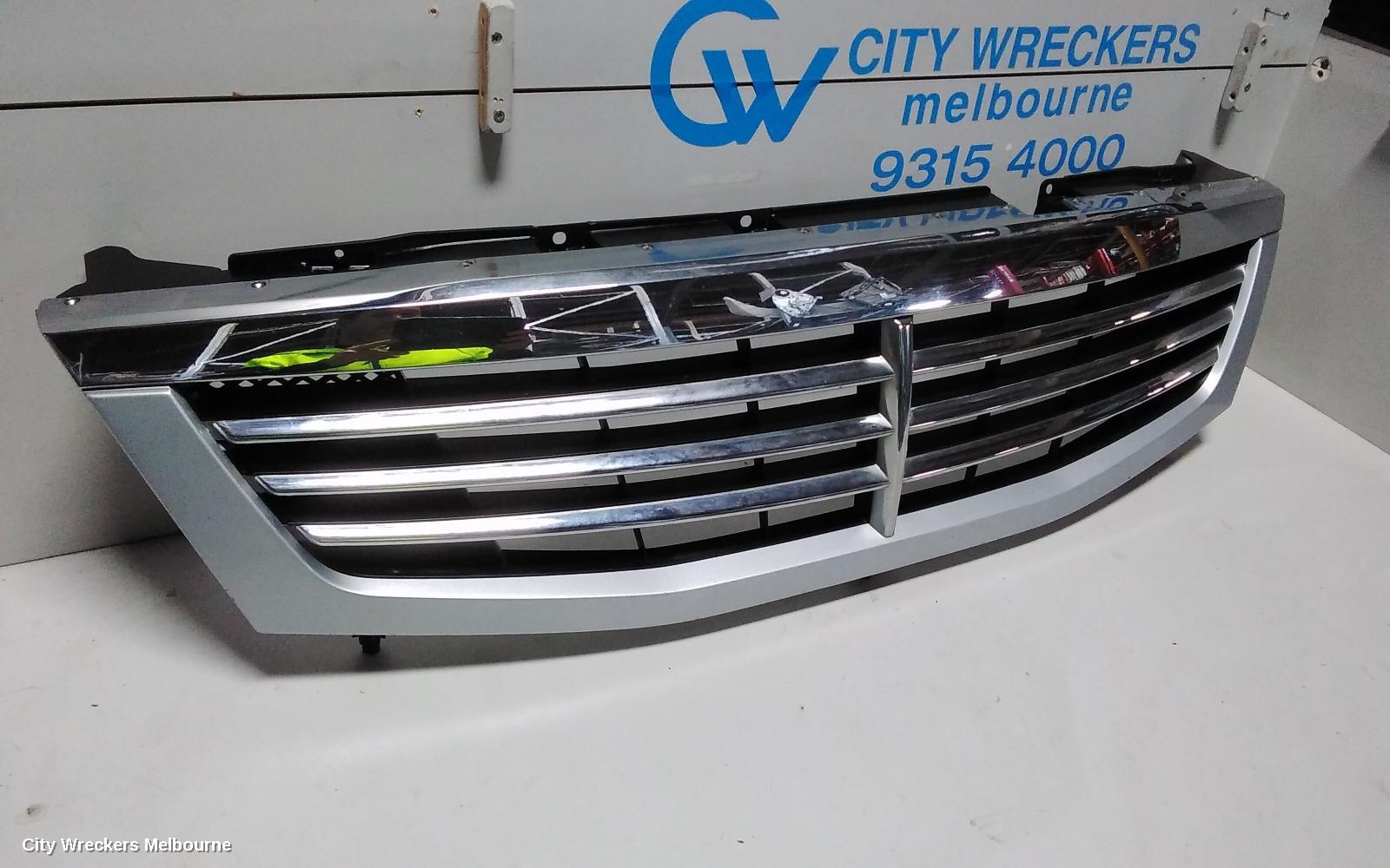 SSANGYONG REXTON GRILLE, Y200-Y220, 04/2004 - 06/2006