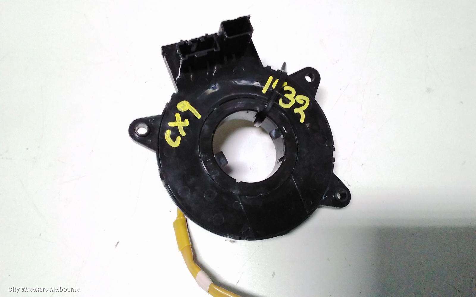 MAZDA CX9 AIRBAG MODULE/SENSOR, CLOCKSPRING, TB, 12/2007 - 12/2015