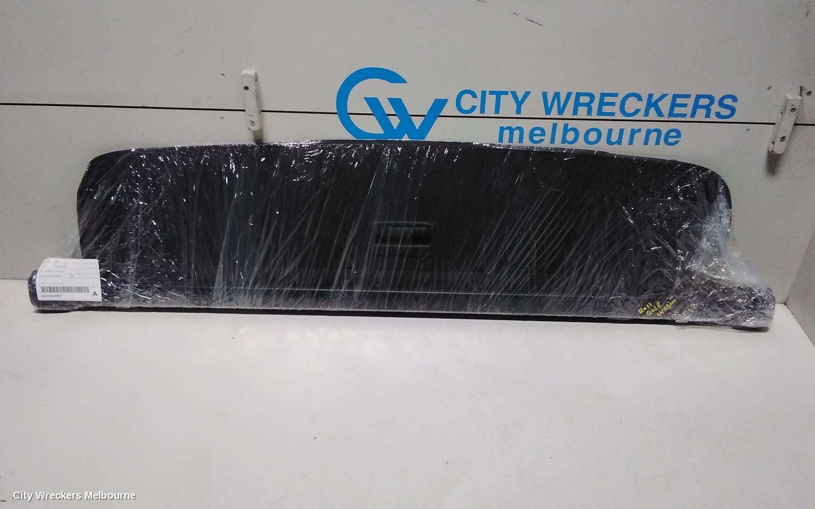 VOLKSWAGEN GOLF PARCEL SHELF CARGO BLIND, GEN 6, WAGON, 09/2009 - 03/2013