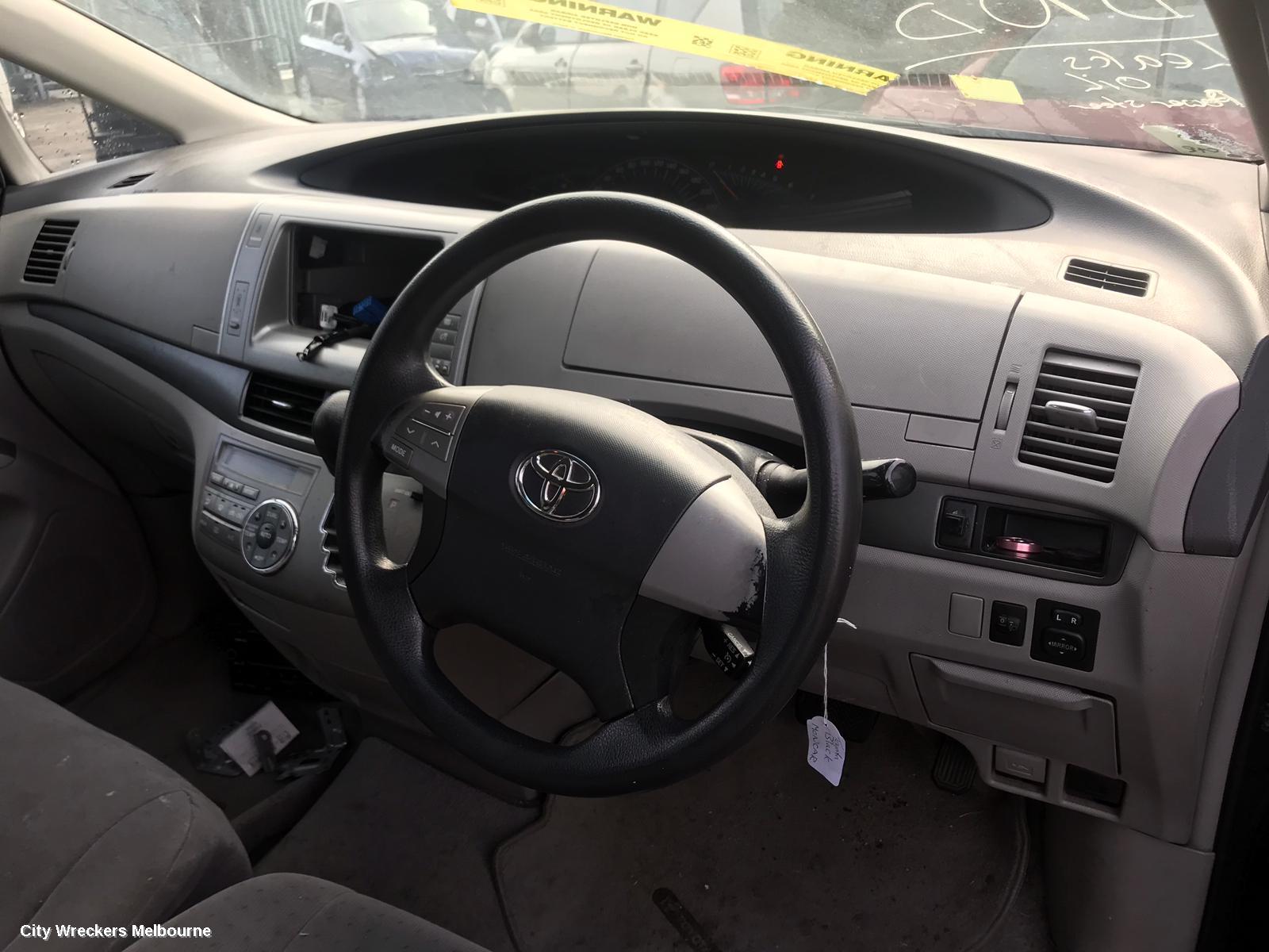 TOYOTA TARAGO REAR GARNISH, TAILGATE GARNISH (CENTRE), ACR50R, 03/2006 - 06/2020