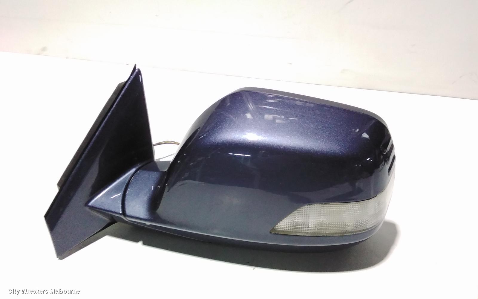 HONDA CRV LEFT DOOR MIRROR, RE, ELECT ADJ, POWER FOLD, COLOUR CODED, 03/2007 - 10/2012