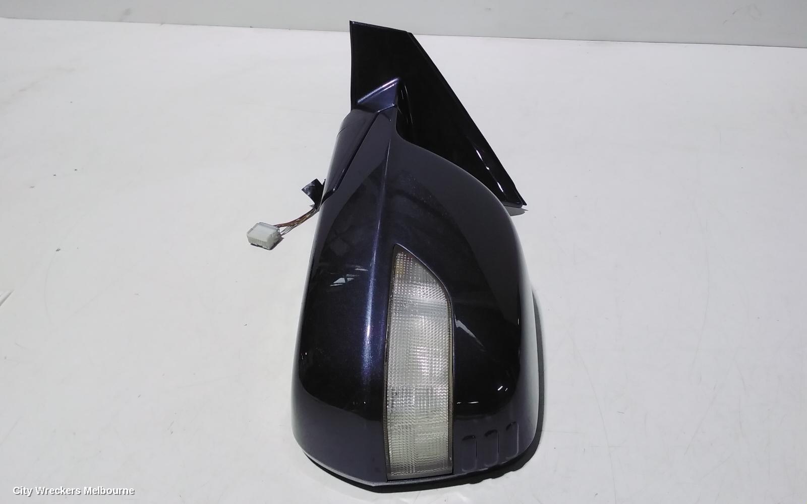 HONDA CRV LEFT DOOR MIRROR, RE, ELECT ADJ, POWER FOLD, COLOUR CODED, 03/2007 - 10/2012