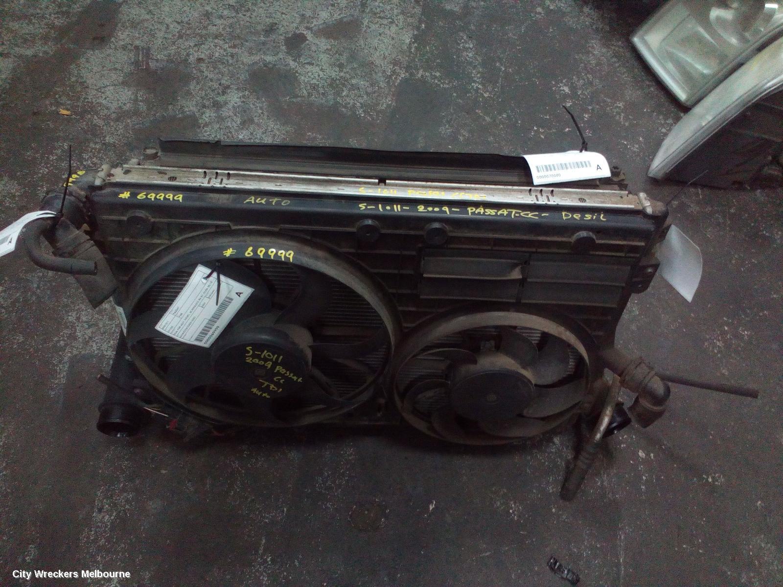 VOLKSWAGEN PASSAT A/C CONDENSER, 3C/MK6 B6-B7/3CC, DIESEL, 03/2006 - 12/2016