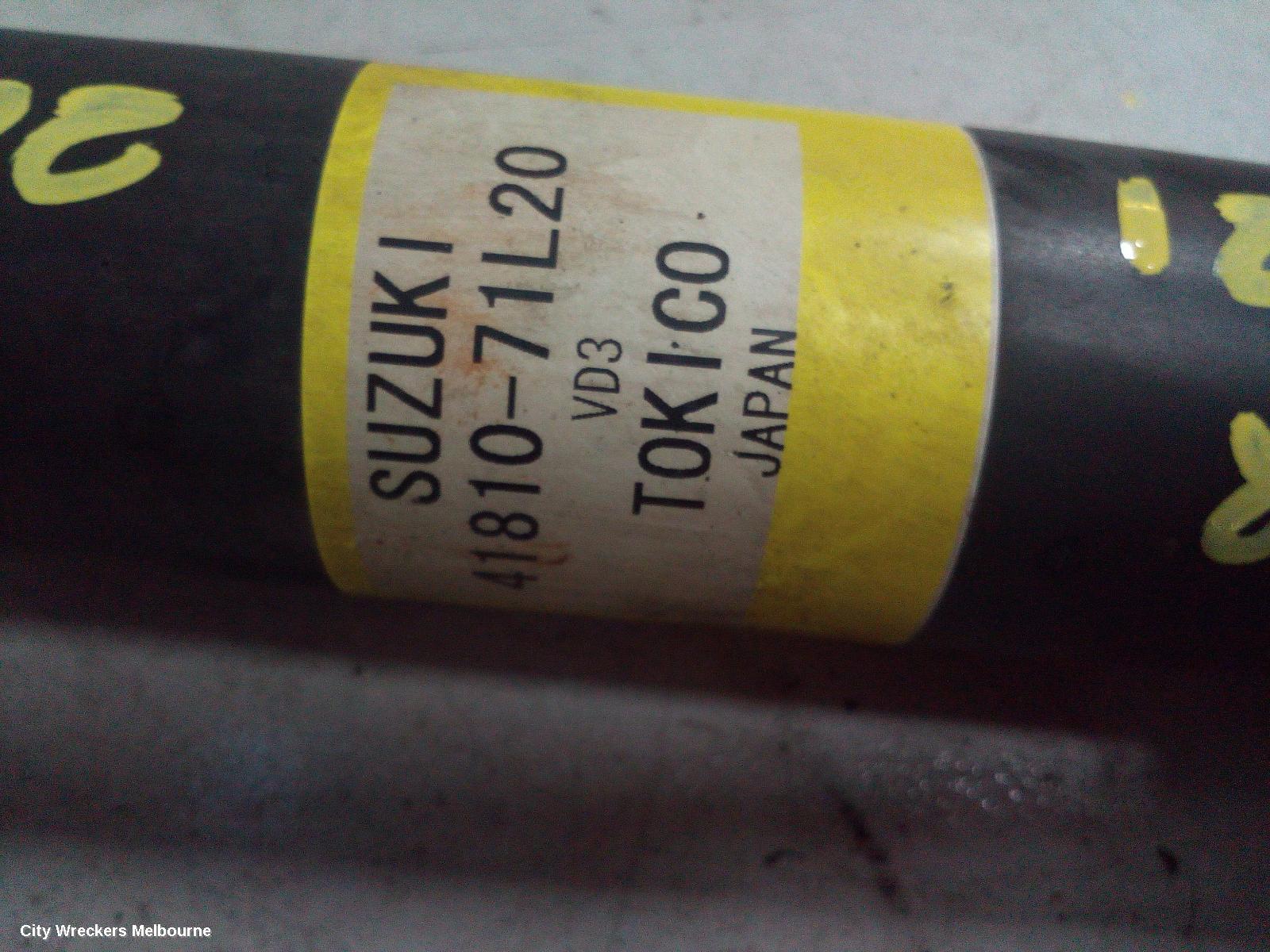 SUZUKI SWIFT RIGHT REAR STRUT, 1.4, PETROL, FZ, 08/2010 - 03/2017