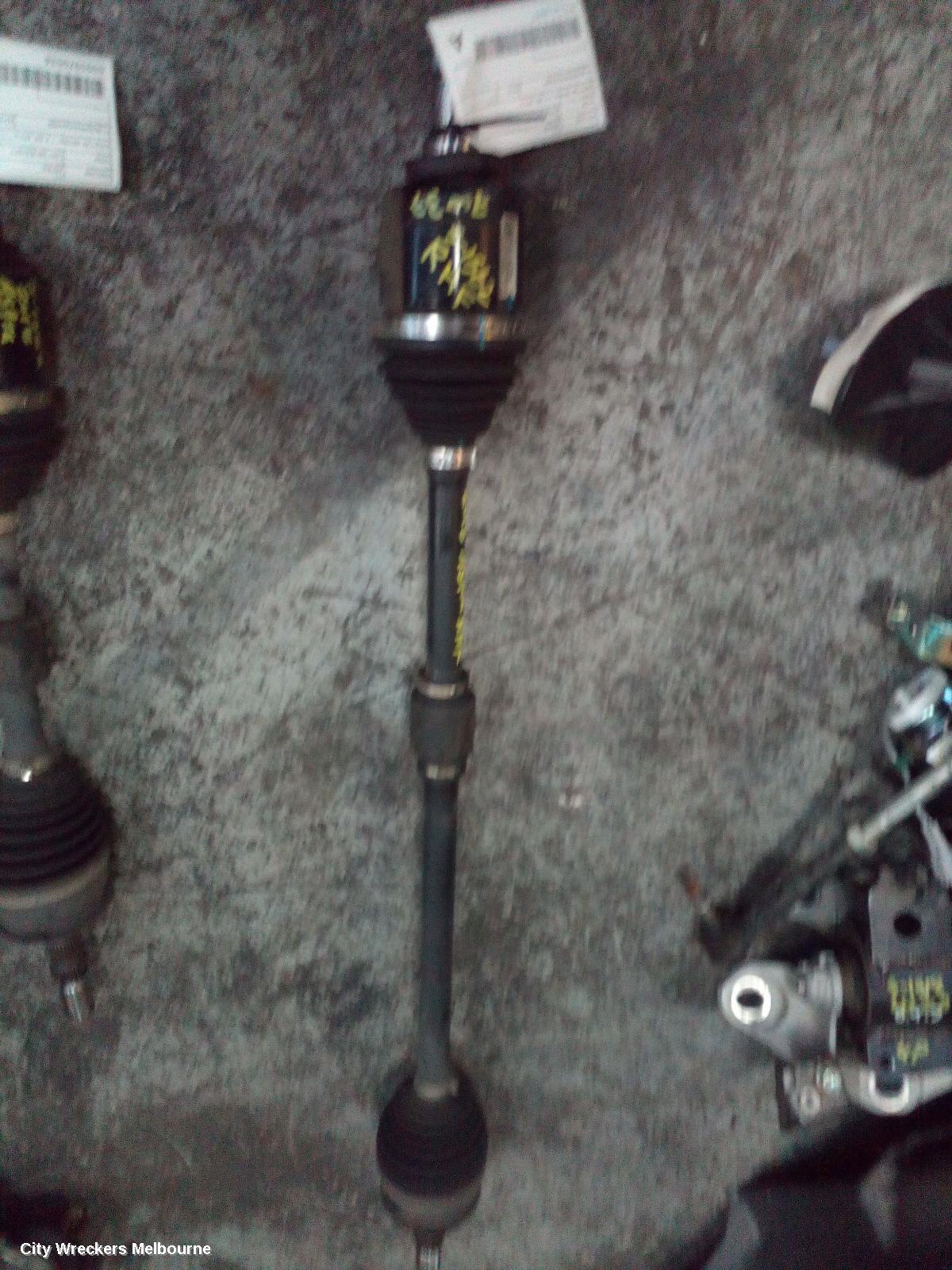 HOLDEN ASTRA RIGHT DRIVESHAFT, AUTO T/M, PETROL, 1.4, BK, 09/2016 ONWARDS