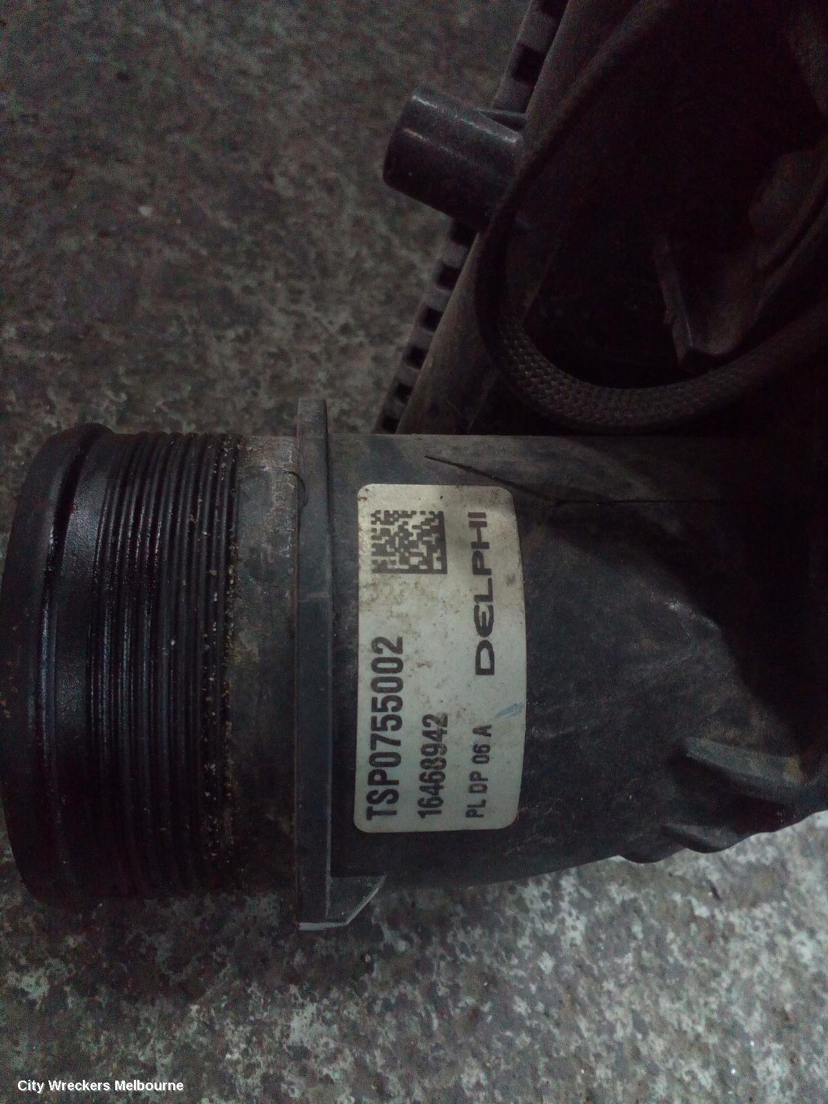 VOLKSWAGEN JETTA INTERCOOLER, DIESEL, CFFB CODE, 1B, 02/2011 - 12/2017
