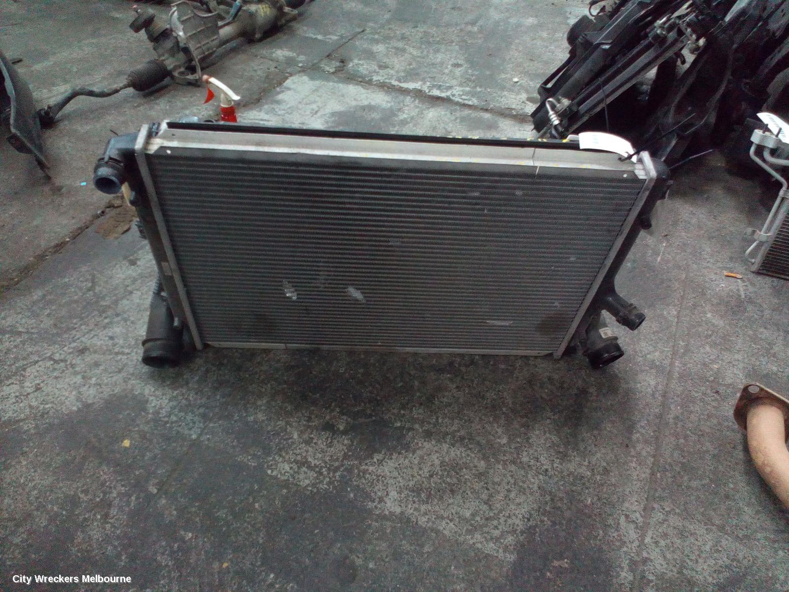 VOLKSWAGEN JETTA INTERCOOLER, DIESEL, CFFB CODE, 1B, 02/2011 - 12/2017