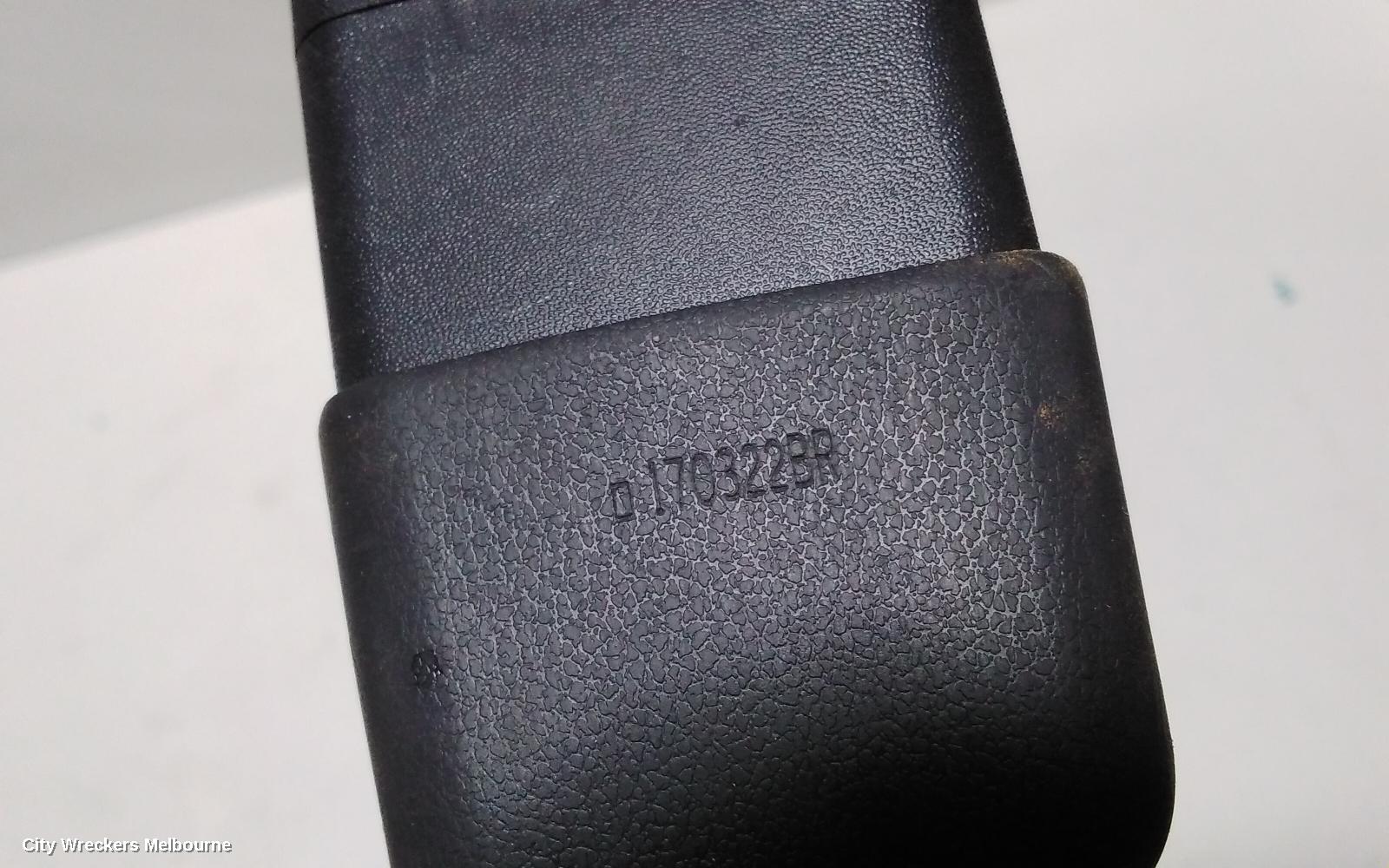 MITSUBISHI OUTLANDER SEATBELT/STALK, CENTRE REAR 2ND ROW, SEAT BELT STALK ONLY, ZJ-ZL, 7 SEATER, 10/2012 - 07/2021
