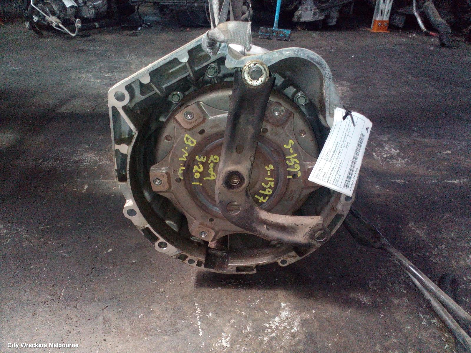 BMW 3 SERIES TRANS/GEARBOX, AUTO, PETROL, 2.0, 320I, N46T, E90, 6L45 WP TAG, 09/2007 - 01/2012
