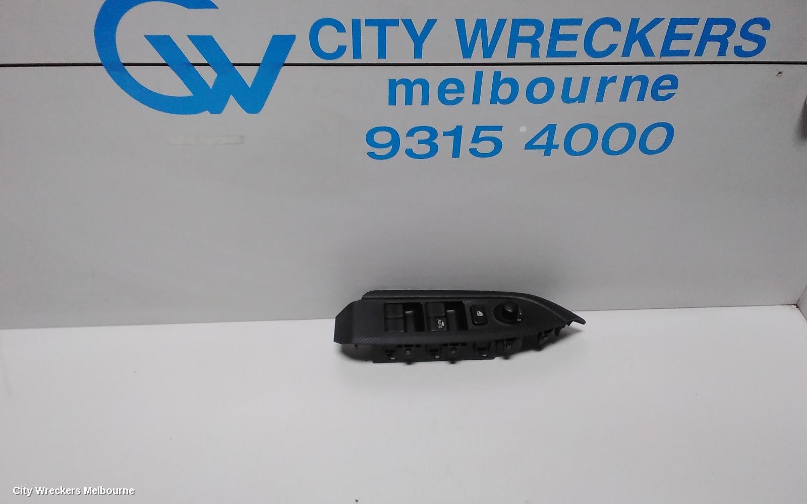 MAZDA CX3 PWR DR WIND SWITCH, RH FRONT (MASTER SWITCH), DK, 03/2015 - 01/2017
