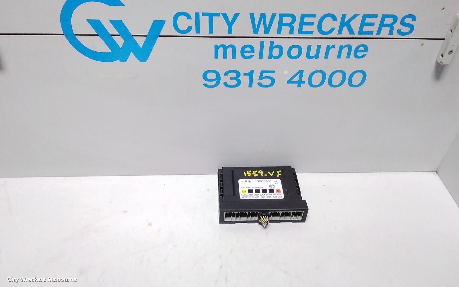 HOLDEN COMMODORE ECU, BCM, P/N 13506931, VF, 05/2013 - 12/2017