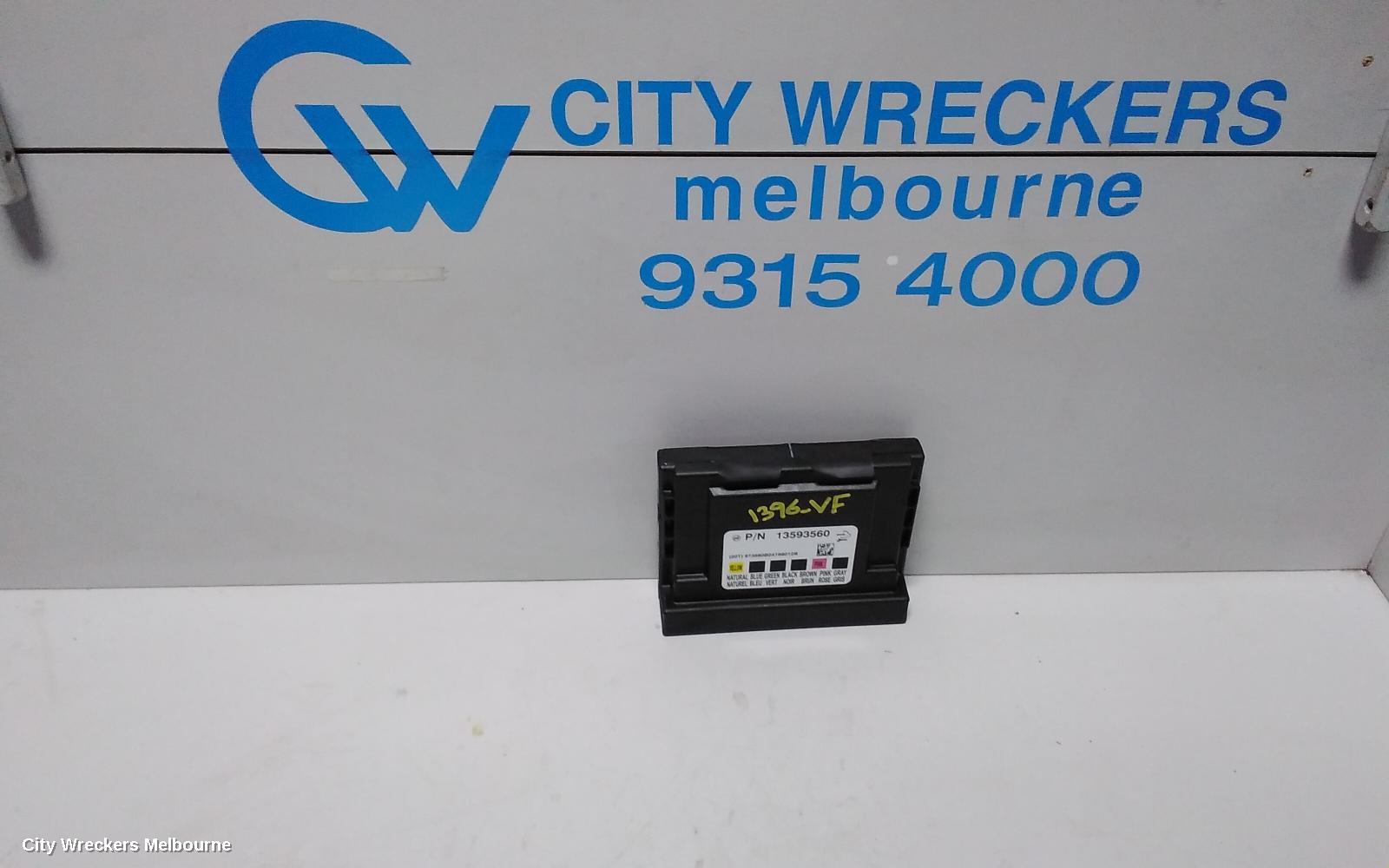 HOLDEN COMMODORE ECU, BCM, P/N 13593560, VF, 05/2013 - 12/2017