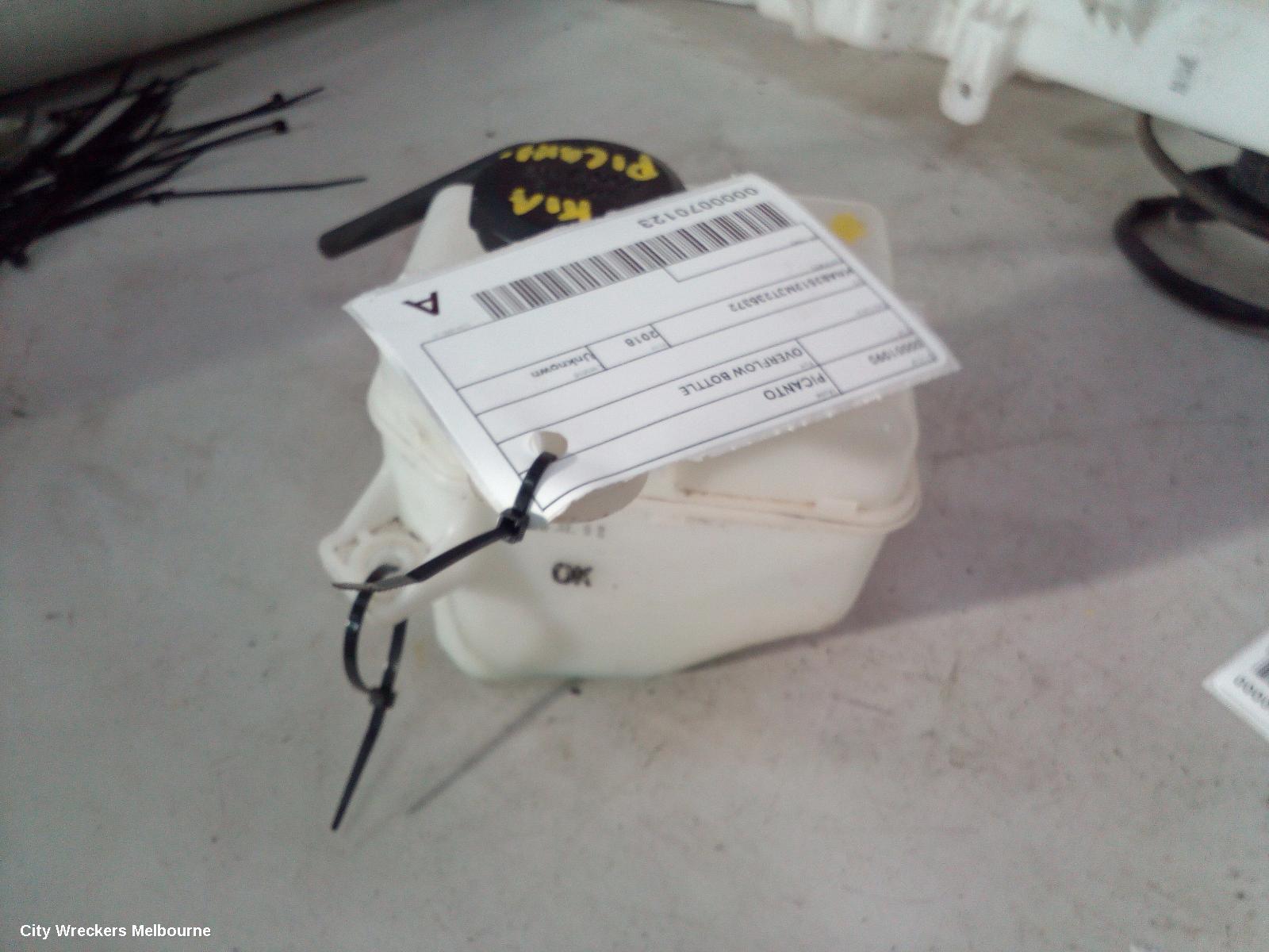 KIA PICANTO OVERFLOW BOTTLE, JA, 05/2017 ONWARDS