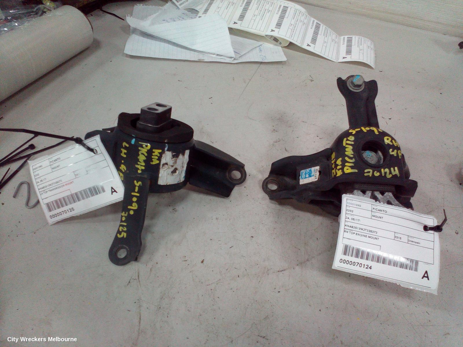KIA PICANTO MOUNT, JA, 05/2017 ONWARDS