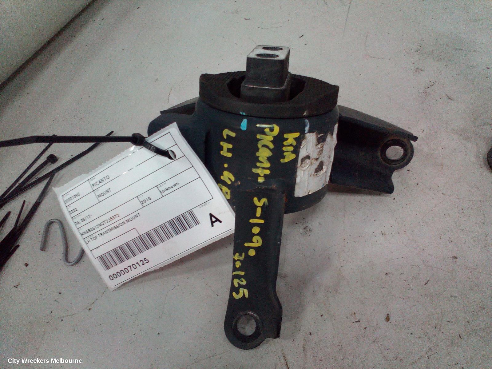KIA PICANTO MOUNT, JA, 05/2017 ONWARDS