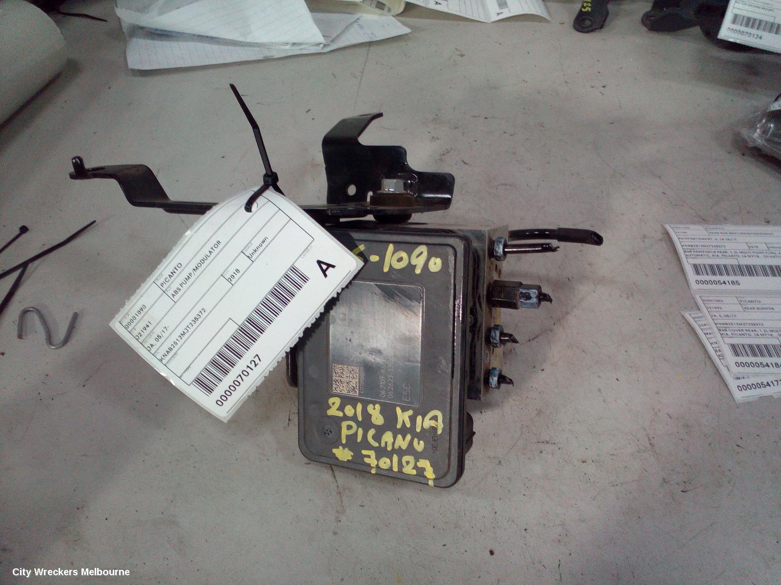 KIA PICANTO ABS PUMP/MODULATOR, JA, 05/2017 ONWARDS