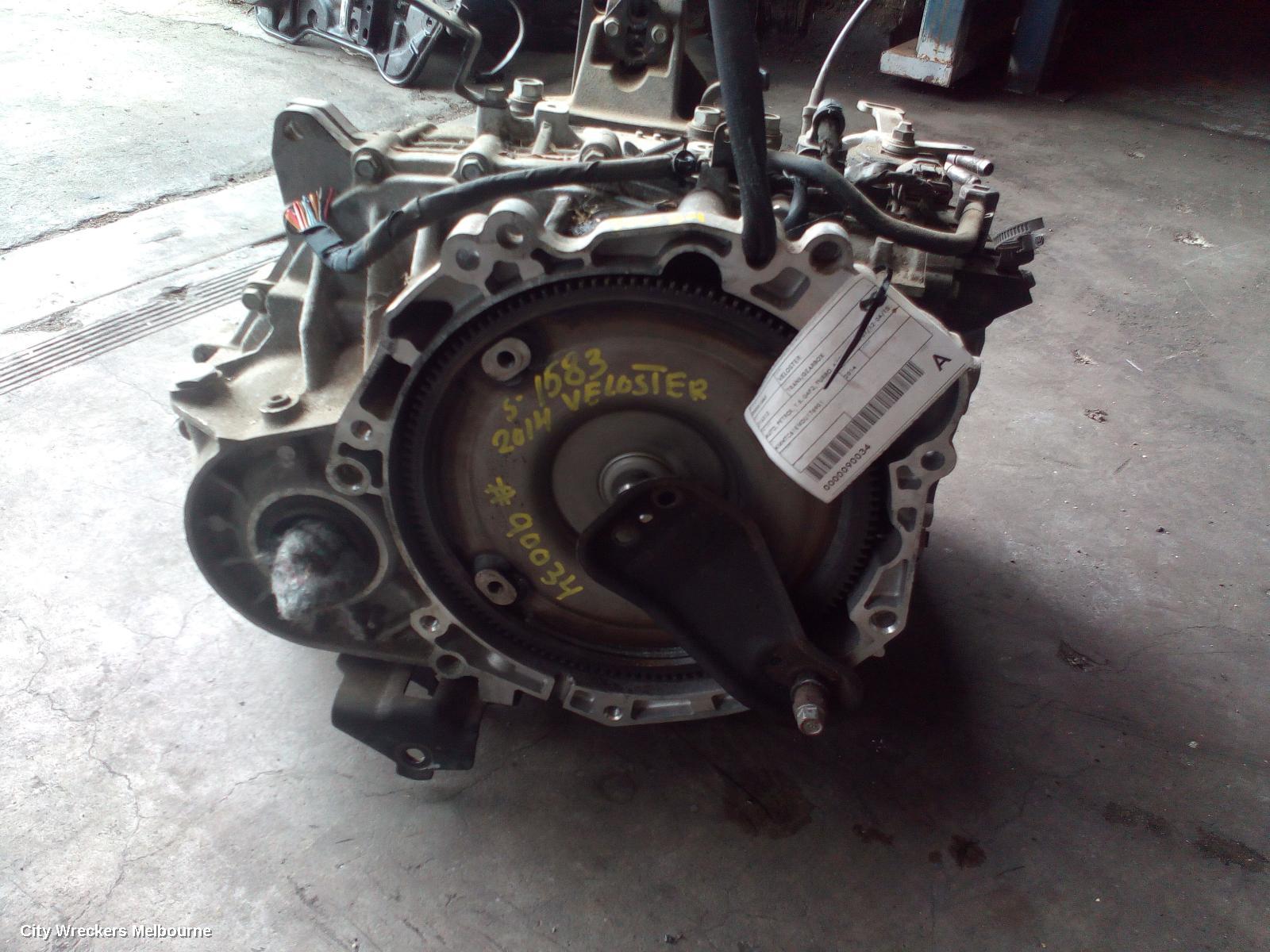 HYUNDAI VELOSTER TRANS/GEARBOX, AUTO, PETROL, 1.6, G4FJ, TURBO, 6 SPEED, FS, 07/2012 - 04/2015